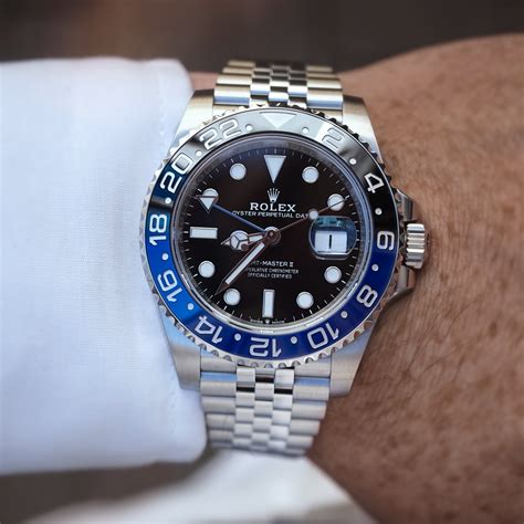 rolex gmt master 2 ghost|Rolex GMT Master 2 batgirl.